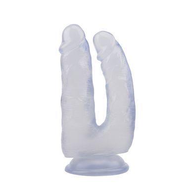 Фалоімітатор подвійний Chisa Hi-Rubber Chisa Clear