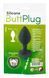 Анальна пробка з каменем You2Toys Silicone Butt Plug, силікон