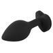 Анальна пробка з каменем You2Toys Silicone Butt Plug, силікон