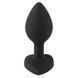 Анальна пробка з каменем You2Toys Silicone Butt Plug, силікон