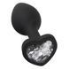 Анальна пробка з каменем You2Toys Silicone Butt Plug, силікон