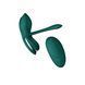 Смарт-эрекционное кольцо Zalo BAYEK Turquoise Green, двойное с вводимой частью, пульт ДУ