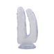 Фалоімітатор подвійний Chisa Hi-Rubber Chisa Clear