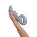 Безременный страпон с вибрацией Fun Factory SHARE VIBE PRO cool grey, регулируемый