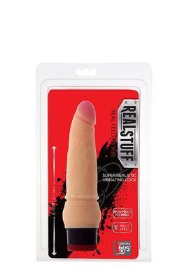 Вибромассажер REALISTX 6INCH VIBRATOR, FLESH