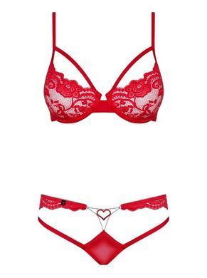 Комплект Obsessive 829-SET-3 SET S/M красный