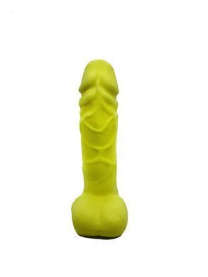 Крафтове мило-член із присоскою Чистий Кайф Yellow size M, натуральне, Жовтий