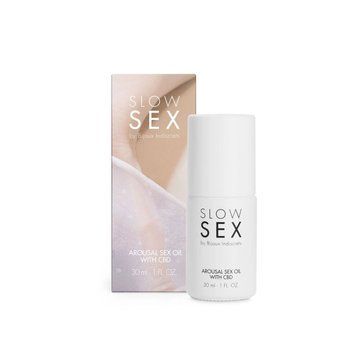 Возбуждающее масло Bijoux Indiscrets SLOW SEX Arousal Sex Oil CBD (30 мл)