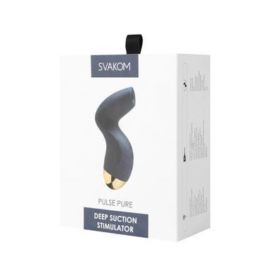 Вакуумний стимулятор Svakom Pulse Pure Navy Blue