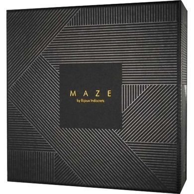Портупея MAZE Bijoux Indiscrets з кільцем, чорна O\S