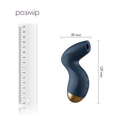 Вакуумний стимулятор Svakom Pulse Pure Navy Blue