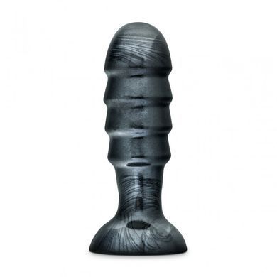 Большая анальная пробка JET BRUISER CARBON METALLIC BLACK