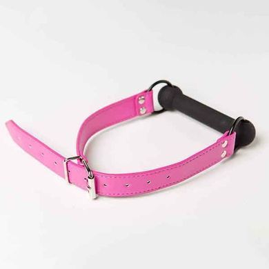 Кляп Silicone Luxury Fetish, Purple & Black