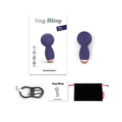 Мінівібромасажер Love To Love Itsy Bitsy &ndash; Midnight Indigo