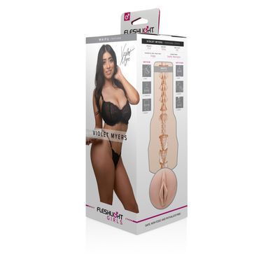 Мастурбатор Fleshlight Girls: Violet Myers &ndash; Waifu, зі зліпка вагіни, дуже ніжний