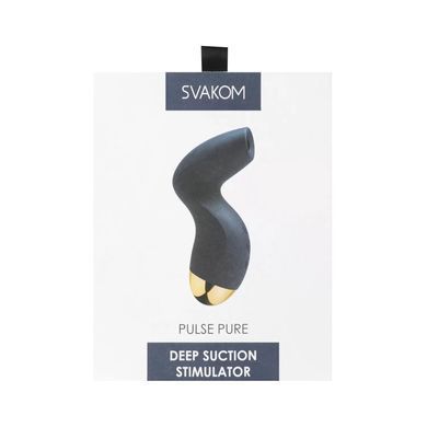 Вакуумний стимулятор Svakom Pulse Pure Navy Blue