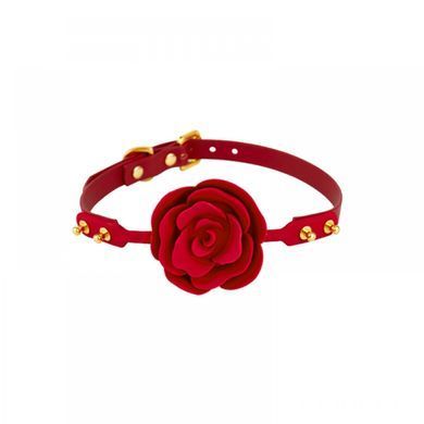 Кляп в форме Розы красный Rose Ball Gag UPKO