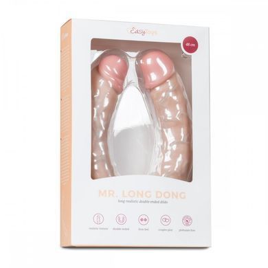 Двосторонній&nbsp;реалістичний&nbsp;фалоімітатор&nbsp;Easy Toys &laquo;Mr. Long&nbsp;Dong&raquo;&nbsp;50cm