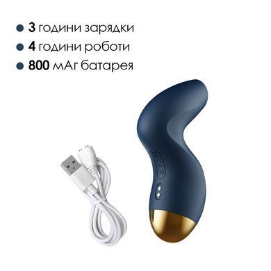 Вакуумний стимулятор Svakom Pulse Pure Navy Blue