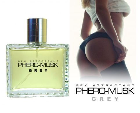 Духи з феромонами чоловічі Aurora PHERO-MUSK GREY, 100 мл
