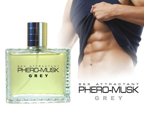Духи з феромонами чоловічі Aurora PHERO-MUSK GREY, 100 мл