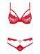 Комплект Obsessive 829-SET-3 SET S/M красный