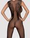 Комбінезон N112 Obsessive з малюнком крил Чорний XL / XXL