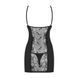 Комплект Obsessive Heartina сорочка и стринги S/M