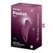 Вакуумний кліторальний стимулятор з вібрацією Satisfyer Pocket Pro 1 Purple