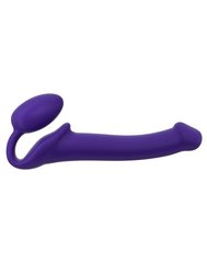 Безремневой страпон Strap-On-Me Violet M, полностью регулируемый, диаметр 3,3см, Фиолетовый