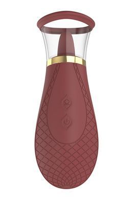 Всмоктуючий стимулятор із рухомим язичком Dream Toys ROMANCE ROXY