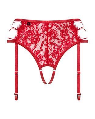 Пояс для панчох Obsessive Rediosa L/XL