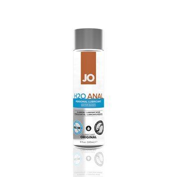 Анальная смазка System JO ANAL H2O - ORIGINAL (120 мл) на водной основе, растительный глицерин