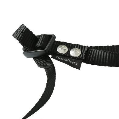 Трусики-стринги для страпона Sportsheets - Bare As You Dare Strap-On, съемное металлическое кольцо, Чорний
