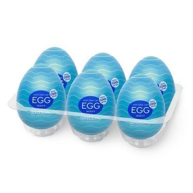 Мастурбатор яйцо Tenga Egg COOL Edition, Белый