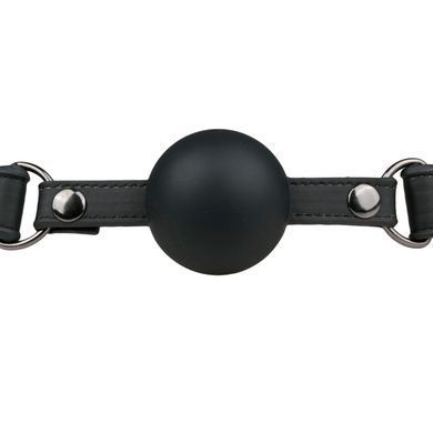 Кляп Ball Gag With Large Silicone Ball, Черный