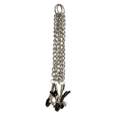 Затискачі&nbsp;для&nbsp;сосків&nbsp;і&nbsp;клітора DS Fetish Double Pleasure