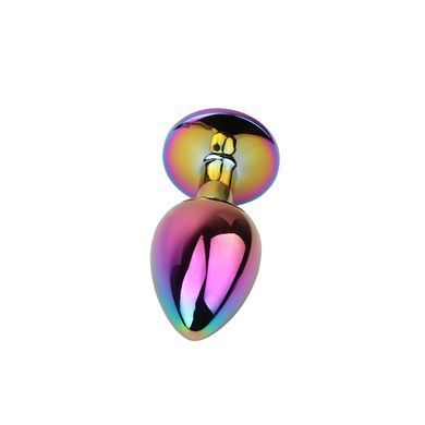 Анальна пробка з кристалом Hi-Basi Jewelled Metel Butt Plug Chisa