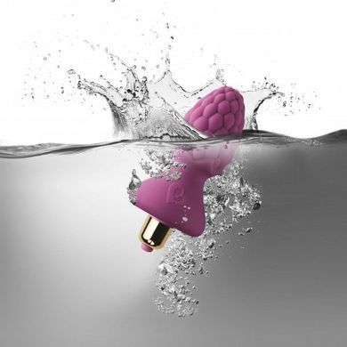 Анальний вібростимулятор Rocks Off Ass-Berries 7 Raspberry, Фіолетовий