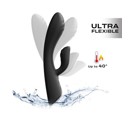 Вібратор-кролик Dorcel FLEXI RABBIT BLACK
