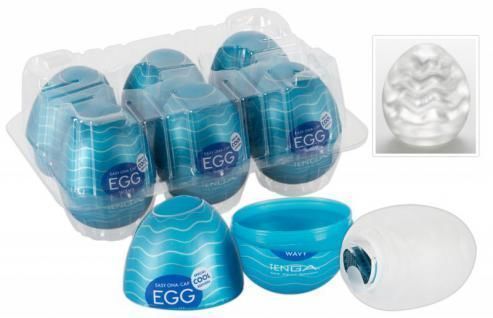 Мастурбатор яйцо Tenga Egg COOL Edition, Белый