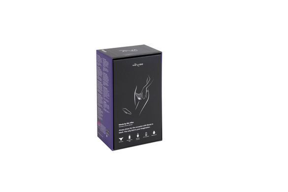 Смарт-вибратор у трусики We-Vibe Moxie Satin Black с пультом ДУ