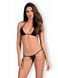 Комплект Obsessive Redella 2-pcs set black L/XL