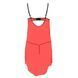 Прозрачный пеньюар с открытой грудью CHERRY CHEMISE red L/XL - Passion Exclusive, трусики