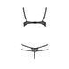 Боди монокини с открытой грудью VALERY BODY black XXL/XXXL - Passion Exclusive