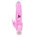 Подвійний вібратор Chisa Novelties Jelly Glitters Dual Teaser Pink