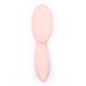 Вакуумный вибратор Kistoy Tina Mini Light Pink, вагинально-клиторальный, Розовый