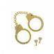 Наручники золотые украшенные камнями Diamond Wrist Cuffs Gold Taboom