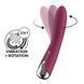 Вибратор точки G с вращением Satisfyer Spinning Vibe 1 Red, 2 мотора