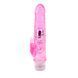Подвійний вібратор Chisa Novelties Jelly Glitters Dual Teaser Pink